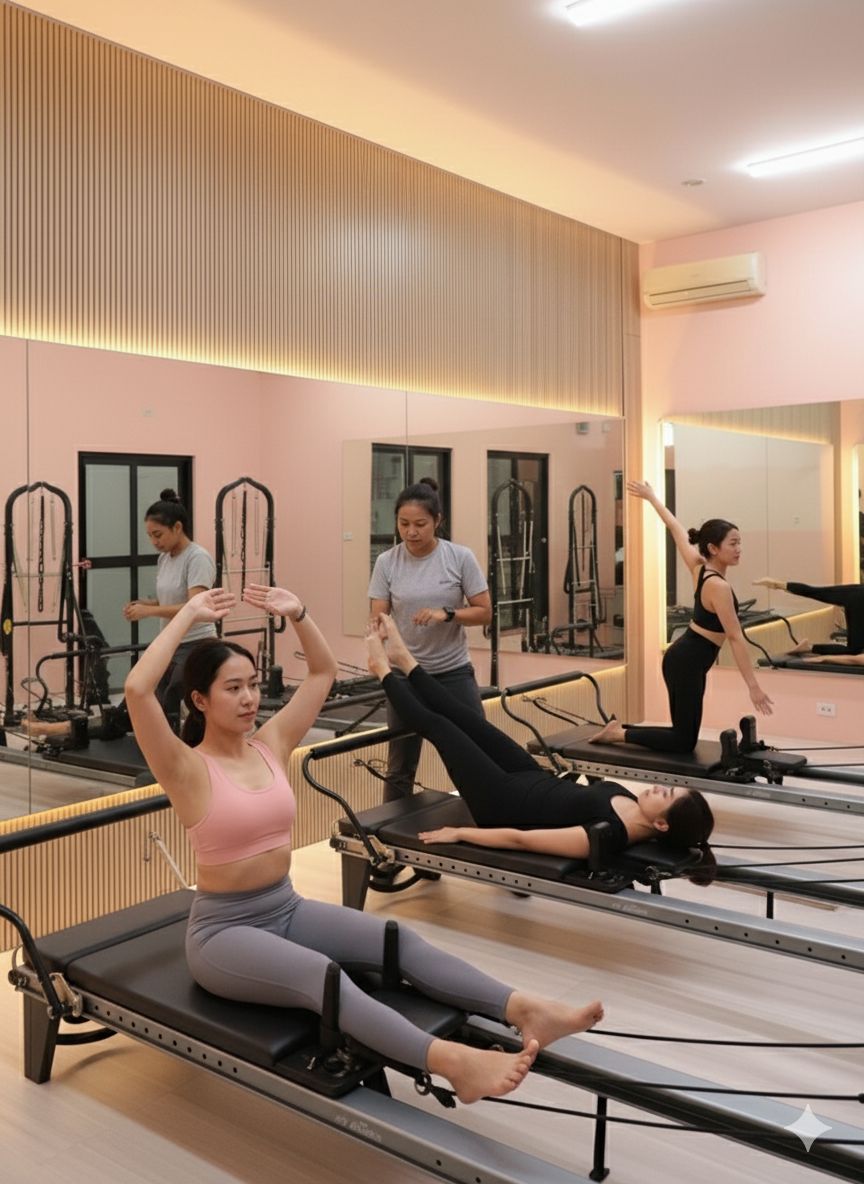 Our 50-minute group sessions are perfect for those who enjoy the energy of a class setting. Practice with others and stay motivated.